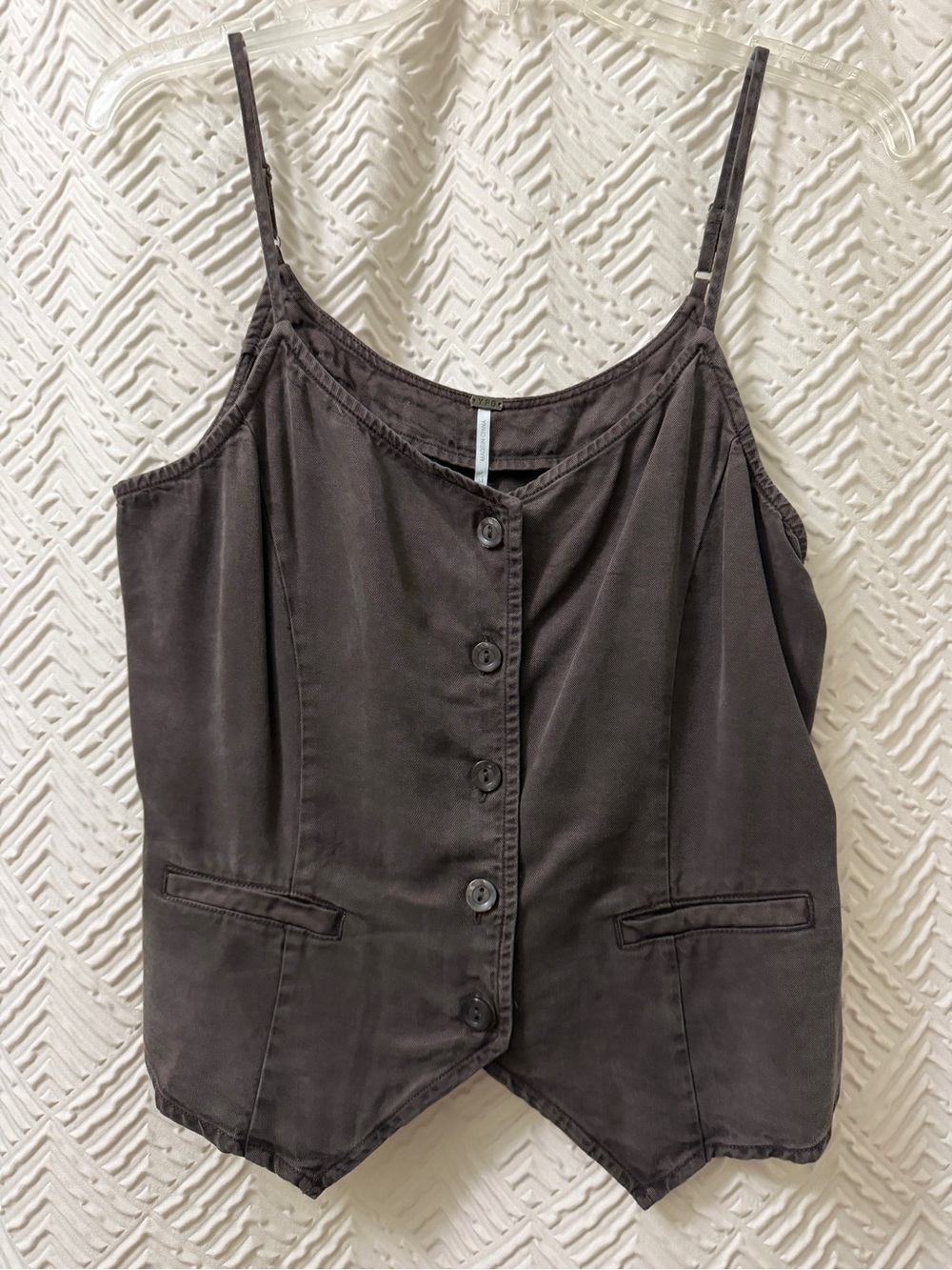Women Button Down Tailored Tate Vest